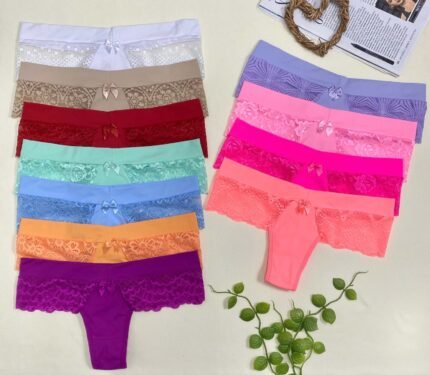 Calcinha Lateral renda Lougii