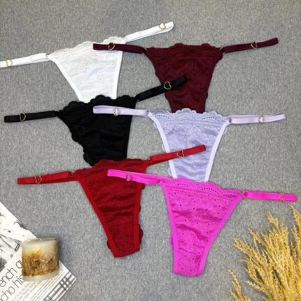 Calcinha Secret na renda Laise Lougii