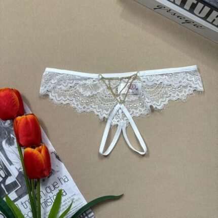 Calcinha sensual com abertura Doce tentação Lougii